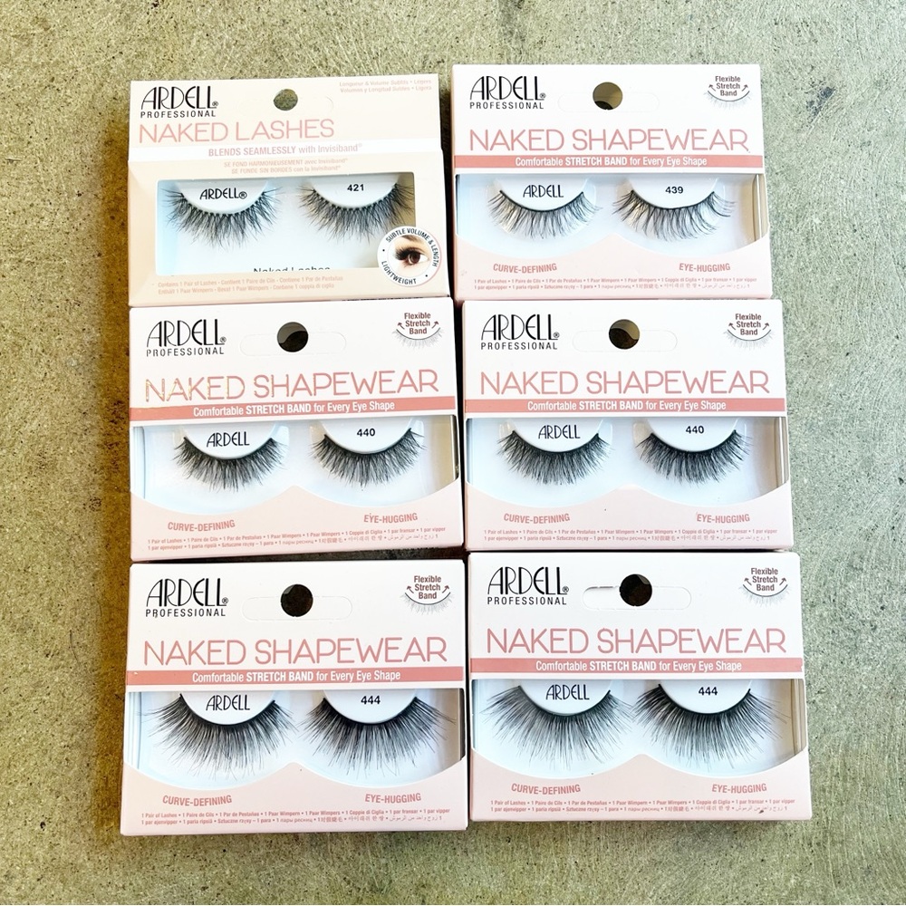 NIB ARDELL Bundle of 6 New False Eyelashes